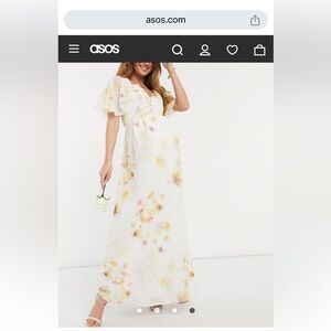 Asos maternity dress
